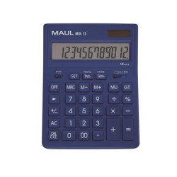 Kalkulaèka, stolová, 12-miestna, MAUL "MXL 12", modrá