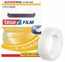 Lepiaca páska, obojstranná, 12 mm x 7,5 m, TESA "Tesafilm"