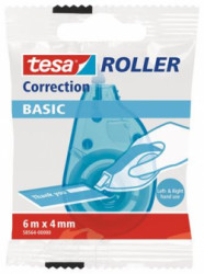 Korekčný roller, mini, 4 mm x 6 m, TESA "Basic"