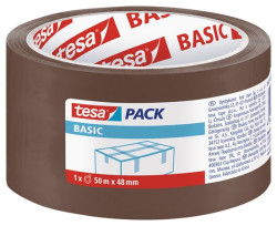 Baliaca páska, 48 mm x 50 m, TESA "Basic", hnedá