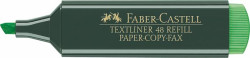 Zvrazova, 1-5 mm, FABER-CASTELL, "Textliner 48", zelen