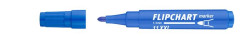Popisovaè na flipchartové tabule, 1-3 mm, kuže¾ový hrot, ICO "Artip 11 XXL", modrý