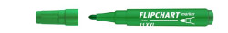 Popisovaè na flipchartové tabule, 1-3 mm, kuže¾ový hrot, ICO "Artip 11 XXL", zelený