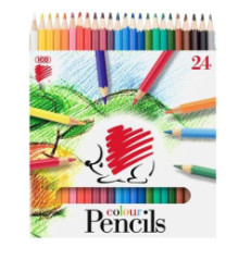 Farebn ceruzky, eshrann, ICO "Jeko", 24 farieb