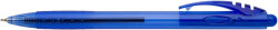 Glov pero, 0,5 mm, stlac mechanizmus, ICO "Gel-X", modr