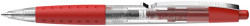 Glov pero, 0,4 mm, stlac mechanizmus, SCHNEIDER "Gelion +", erven
