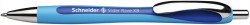 Gukov pero, 0,7 mm, stlac mechanizmus, SCHNEIDER "Slider Rave", modr