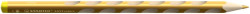 Farebn ceruzky, trojhrann, pre avkov, hrub, STABILO "EASYcolors", zlat