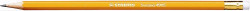 Grafitov ceruzka s gumou, HB, eshrann, lt telo ceruzky, STABILO "Schwano"
