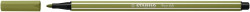 Popisova, 1 mm, STABILO "Pen 68", bahenn zelen