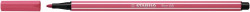 Popisova, 1 mm, STABILO "Pen 68", jahodovo erven