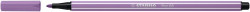 Popisova, 1 mm, STABILO "Pen 68", sivo fialov