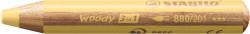 Farebn ceruzka, hrub, STABILO "Woody 3 in 1 Pastel", pastelovo lt