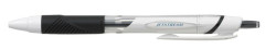 Gukov pero, 0,35 mm, stlac mechanizmus, biele telo pera, UNI "SXN-155 Jetstream", ierna