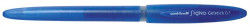 Glov pero, 0,4 mm, s vrchnkom, UNI "UM-170", modr