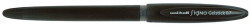 Glov pero, 0,4 mm, s vrchnkom, UNI "UM-170", ierne