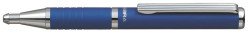 Gukov pero, 0,24 mm, teleskopick telo, kovov modr, ZEBRA "SL-F1", modr