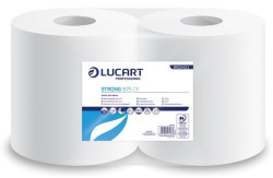 Papierov utierky, kotov, vntorn dvkovanie, 2-vrstvov, LUCART "Strong 675 CF", biela