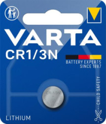 Gombkov batria, 3V, CR1/3N BL1, 1 db, ltium, VARTA "Professional"