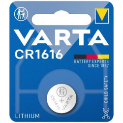 Gombíková batéria, CR1616, 1 ks, VARTA
