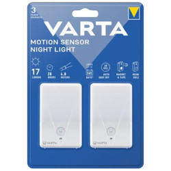 Nočné svetlo, LED, 2 ks,  VARTA  "Motion Sensor Night"
