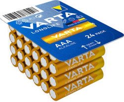 Batéria, AAA mikro, 24 ks, VARTA "Longlife"