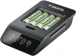 Nabíjačka batérií, AA/AAA, 4xAA 2100 mAh, LCD obrazovka, VARTA "SMART"
