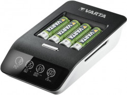 Nabjaka batri, AA/AAA, 4xAA 2100 mAh, LCD obrazovka, 15 min nabjanie, VARTA
